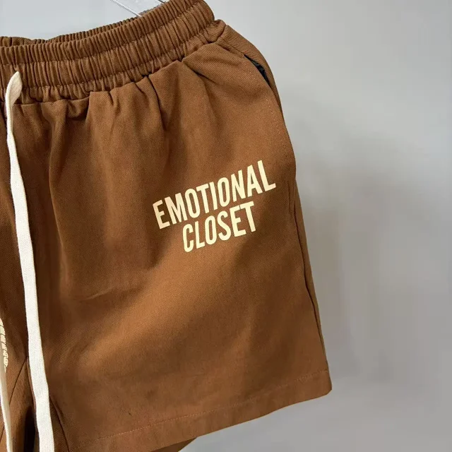 Unbranded Shorts Elastic-Waist Wing Graphic Drawstring product detail image 3