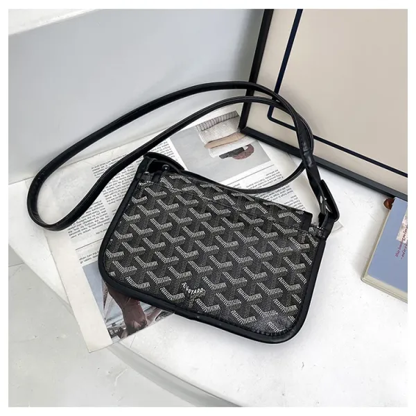 Goyard Saint-Louis PM Burgundy Crossbody Bag - 15