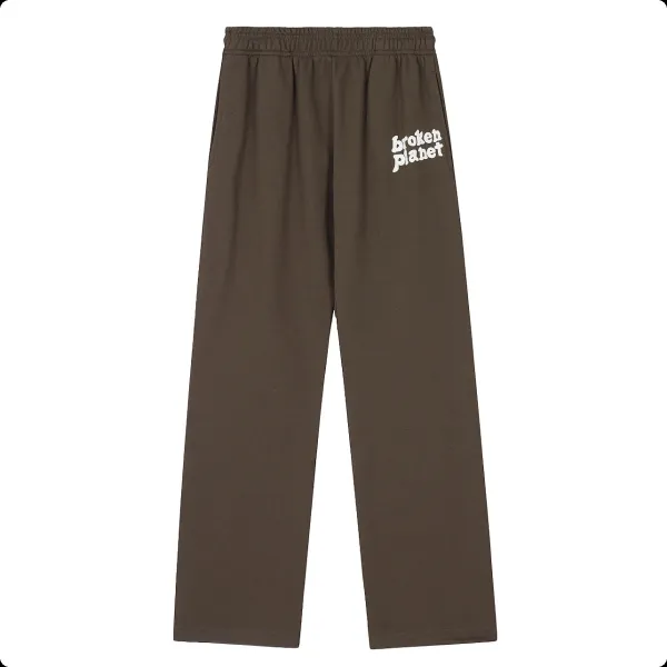 Broken Planet Logo Sweatpants Army Green - 9
