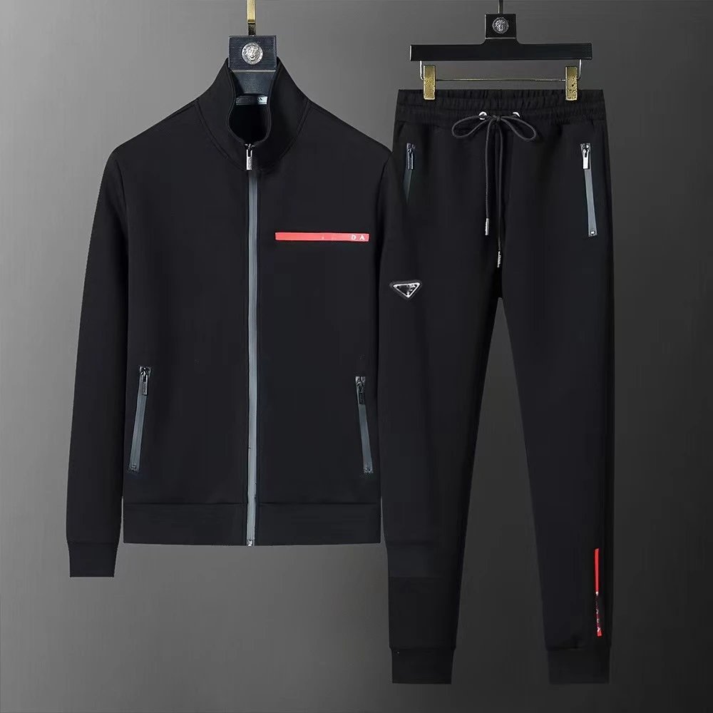 BOSS Tracksuits Zip-Up Jacket and Jogger Set — 9 – Three Labels Included