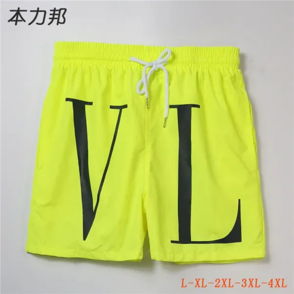 Versace VLTN Logo Swim Shorts Red Swimwear - 11