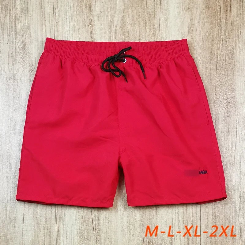 Design Psycho Bunny Embossed Floral Swim Trunks Red Swimwear - 10
