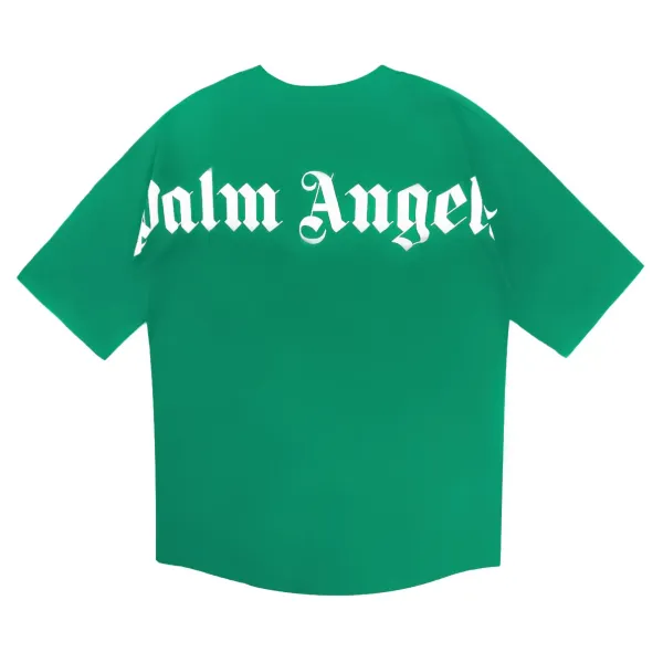 Palm Angels Spray Paint Logo Oversized T-Shirt White - 77