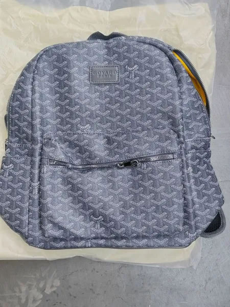 Goyard Saint Louis Backpack Gray Monogram Canvas - 1