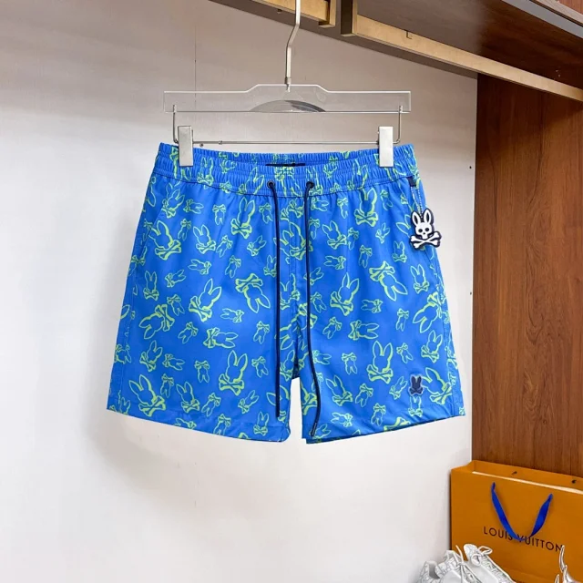 Psycho Bunny Shorts Rabbit Skull Print Drawstring product detail image 6