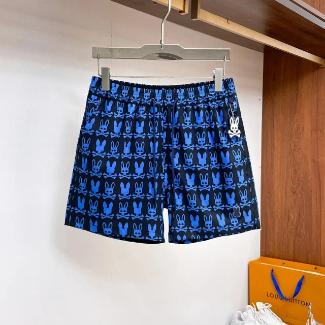 Psycho Bunny Shorts Rabbit Skull Print Drawstring product detail image 13