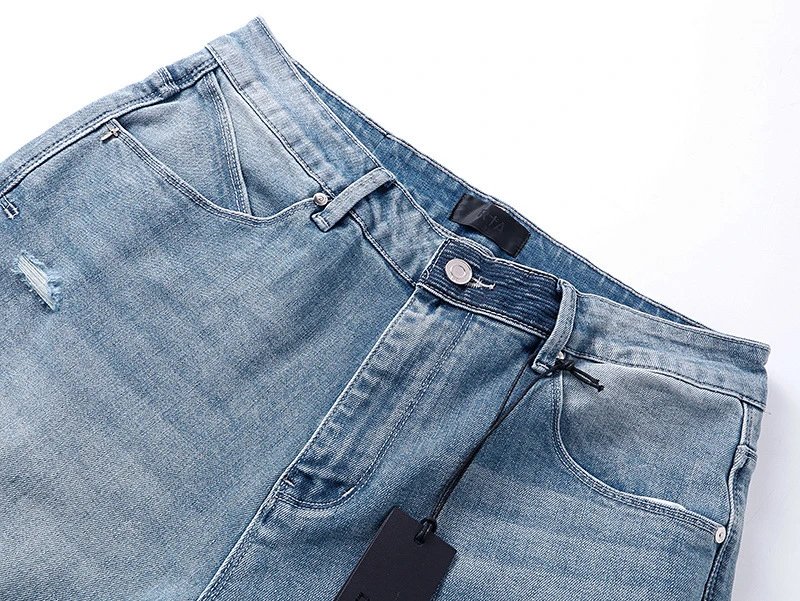 Design RTA Distressed Black Paint-Splatter Jeans - 3