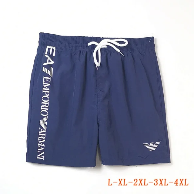 EA7 Emporio Armani Swimwear Logo Print Drawstring Swim Shorts product detail image 16