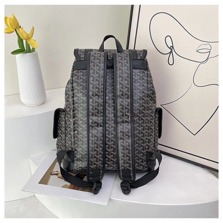 Goyard Saint Louis Backpack Blue Monogram Canvas Mini Backpack - 15