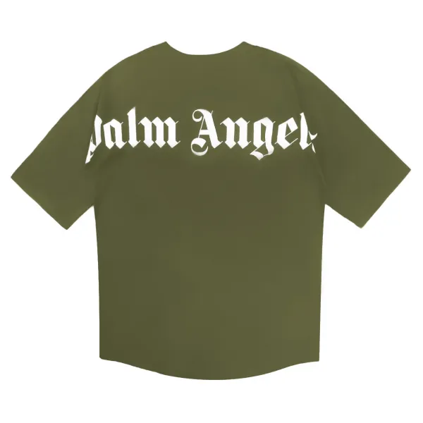 Palm Angels Spray Paint Logo Oversized T-Shirt White - 78