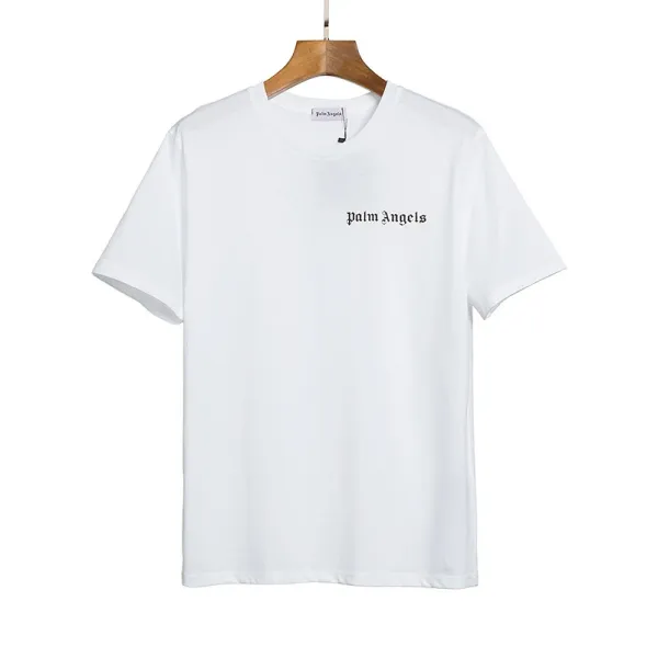 Palm Angels Spray Paint Logo Oversized T-Shirt White - 28