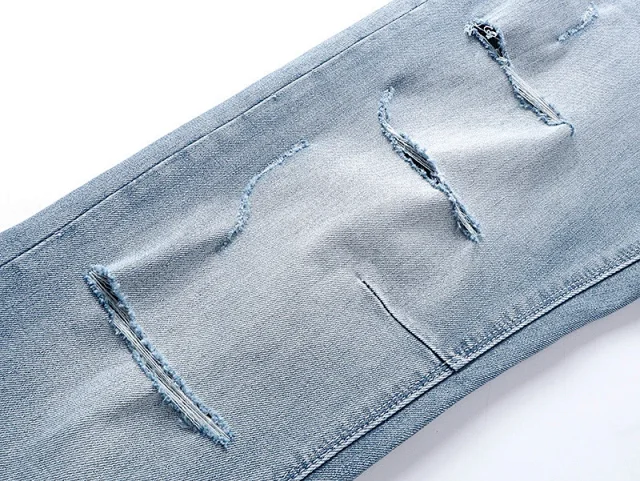 RTA Jeans Distressed straight-leg product detail image 4