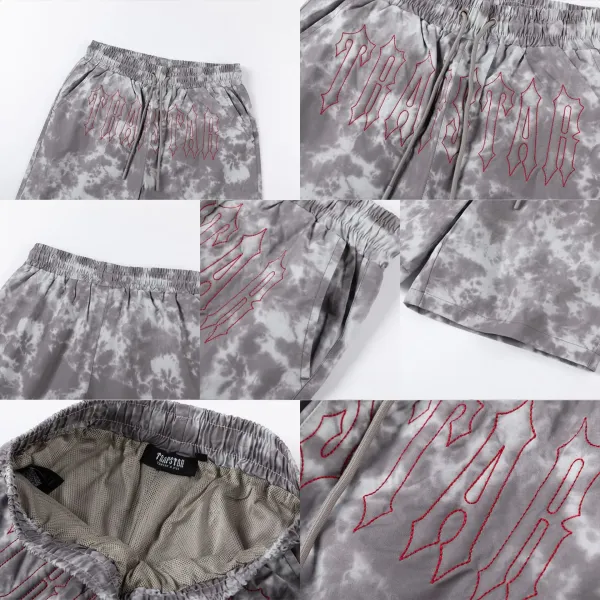 Trapstar x Mitchell & Ness Camo Print Football Jersey - 15