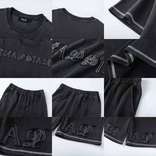 Trapstar x Mitchell & Ness Camo Print Football Jersey - 12
