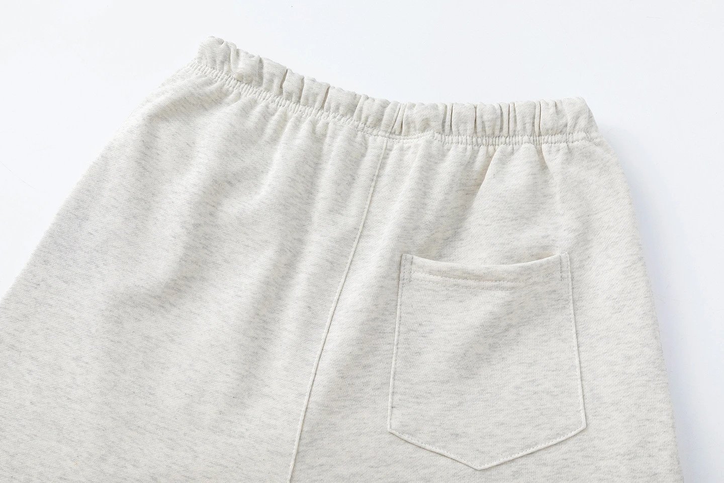 Fear of God Essentials Embossed Logo Shorts Gray - 6