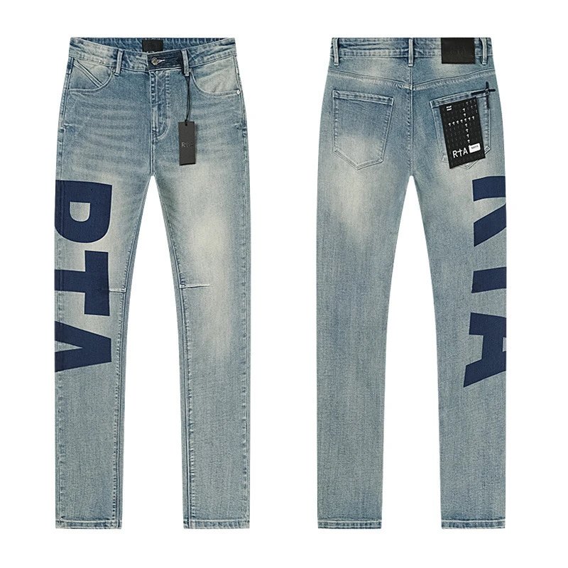 Design RTA Distressed Black Paint-Splatter Jeans - 24