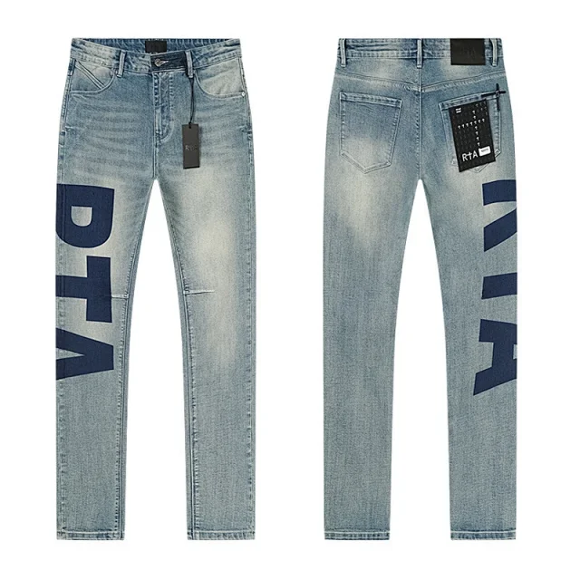 RTA Jeans Distressed straight-leg product detail image 24