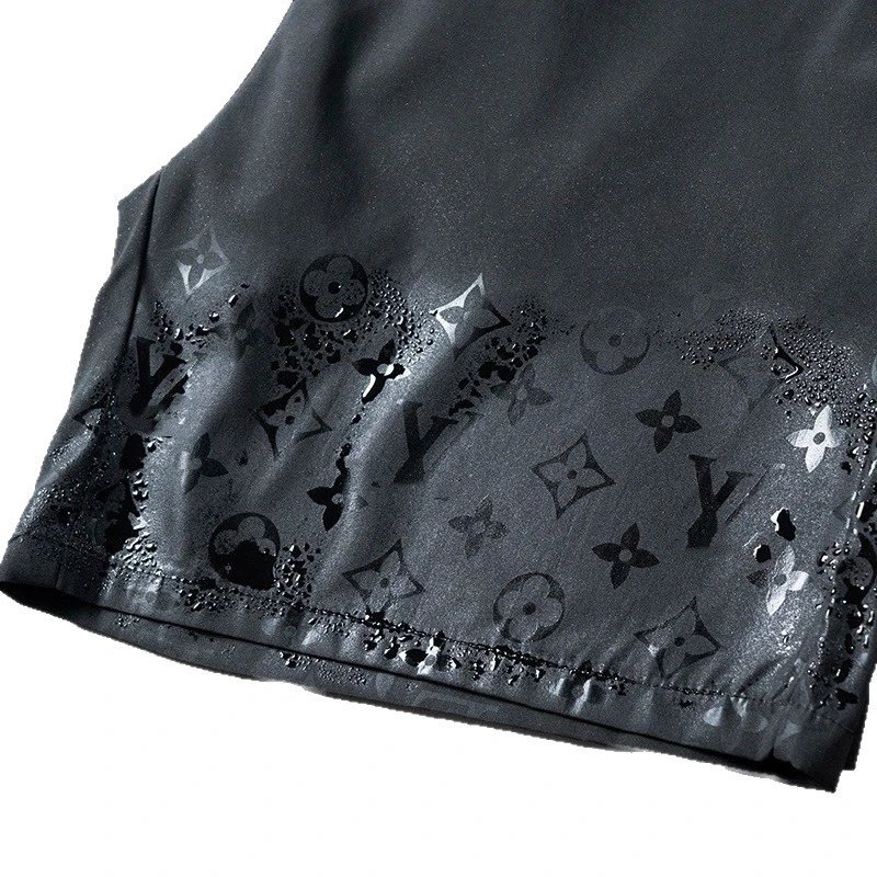 Unbranded Swimwear Drawstring Swim Shorts with Mesh Lining and Water-Reactive Pattern image 5