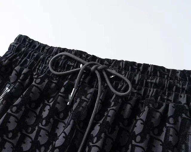 Dior Matching Sets Short-sleeve T-shirt and shorts set with all-over monogram print product detail image 7