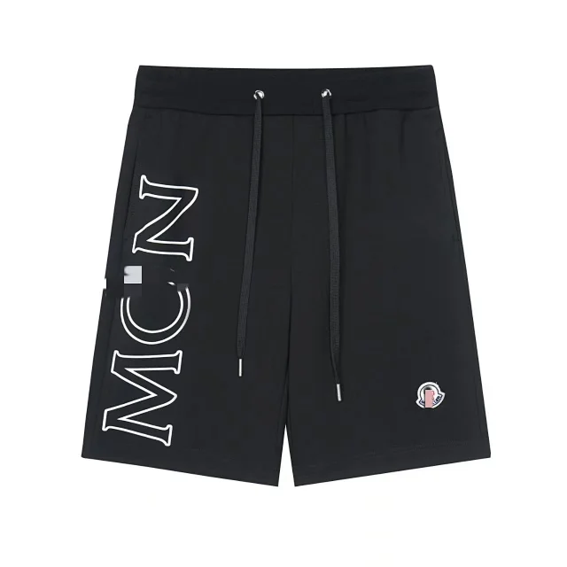 Moncler Shorts Drawstring logo-print product detail image 2