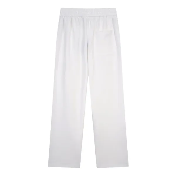 Prada Logo Patch Track Pants White Sweatpants - 18