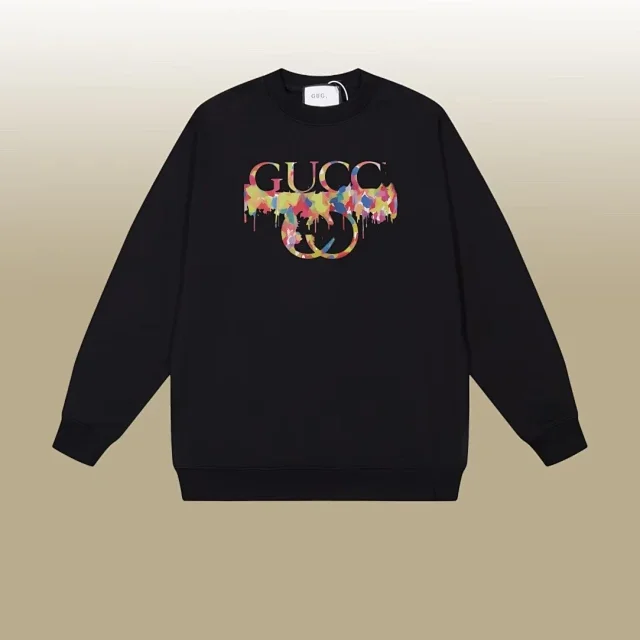 Unbranded Hoodies & Sweatshirts Crewneck sweatshirt with GUCC text print product detail image 13