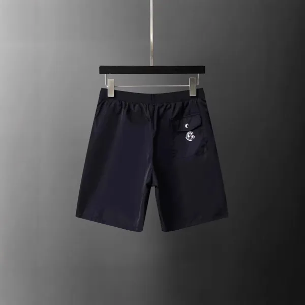 Moncler Logo Waistband Shorts Navy - 8