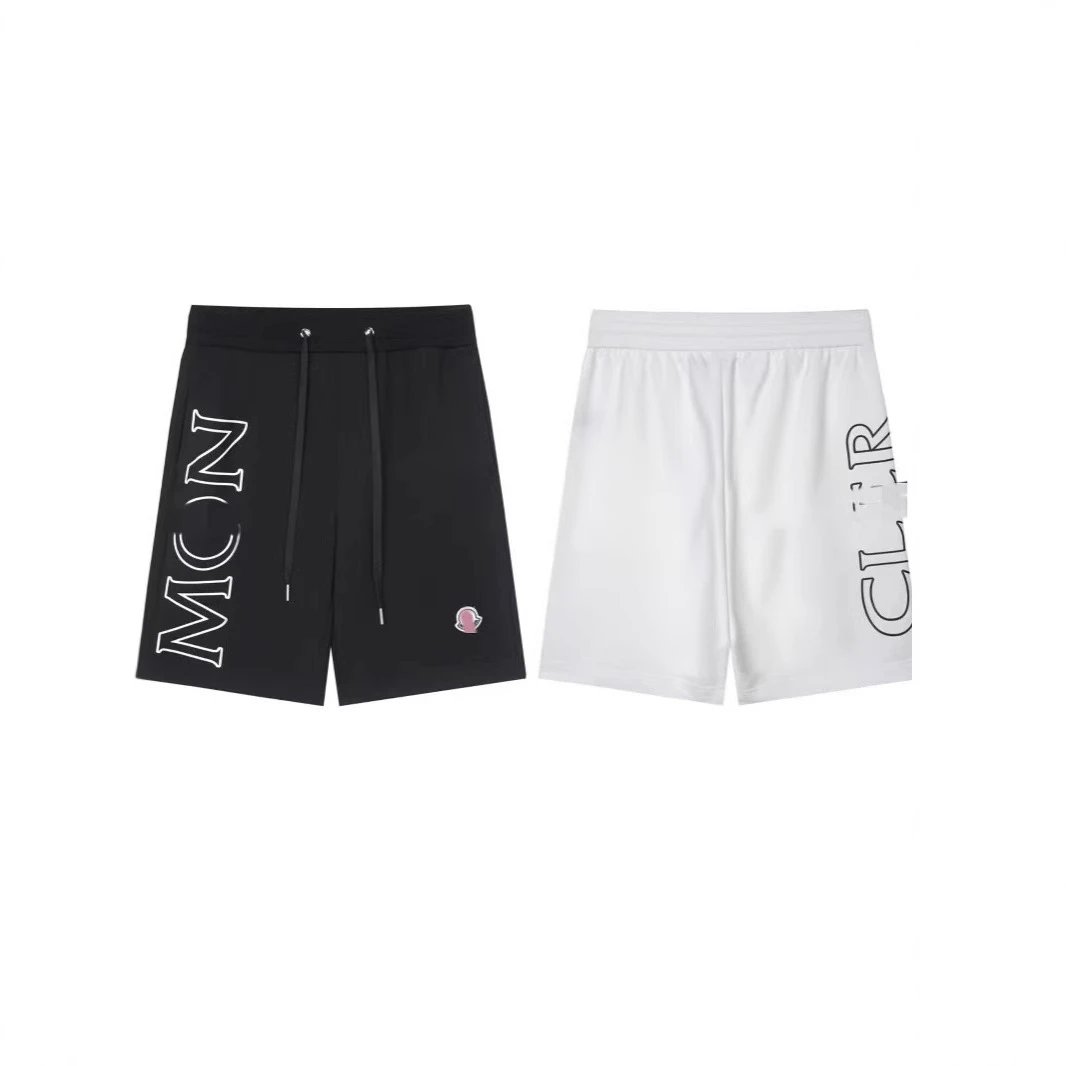 Moncler Shorts Drawstring logo-print image 2