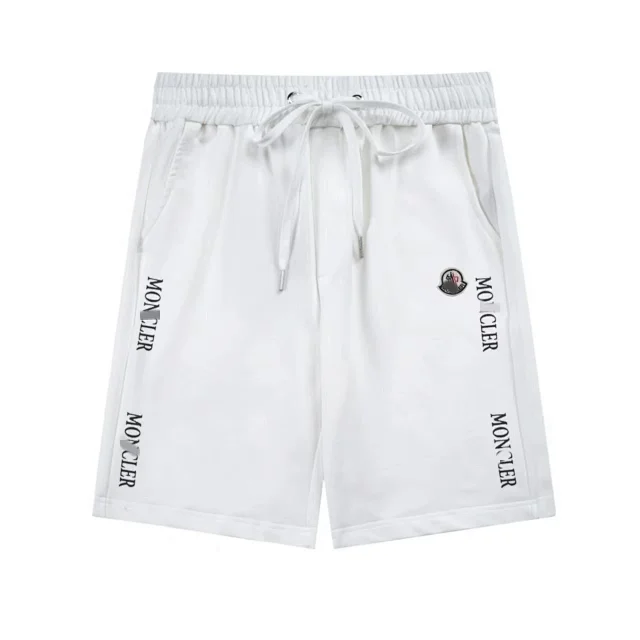 Moncler Shorts Drawstring logo-print product detail image 7