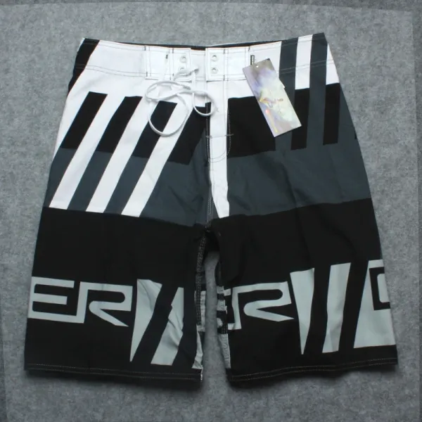 Design Monster Energy x Unknown Brand Boardshorts Black Gray Green Multicolor Shorts - 8