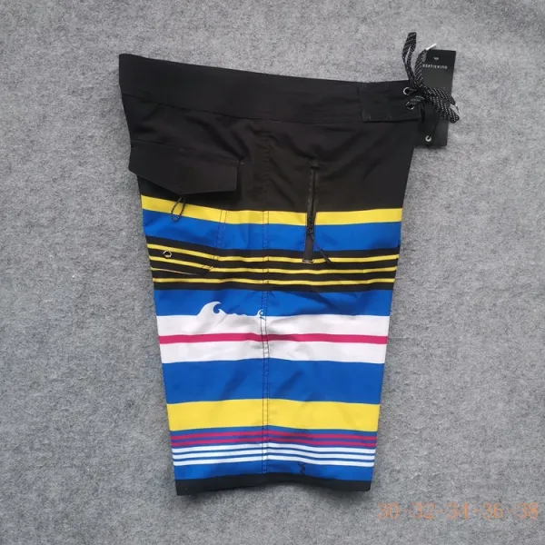 Design Quiksilver Highline Striped Boardshorts Multicolor Shorts - 6
