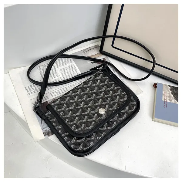 Goyard Saint-Louis PM Burgundy Crossbody Bag - 12