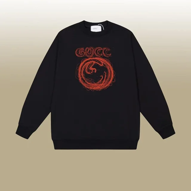 Unbranded Hoodies & Sweatshirts Crewneck sweatshirt with GUCC text print product detail image 2