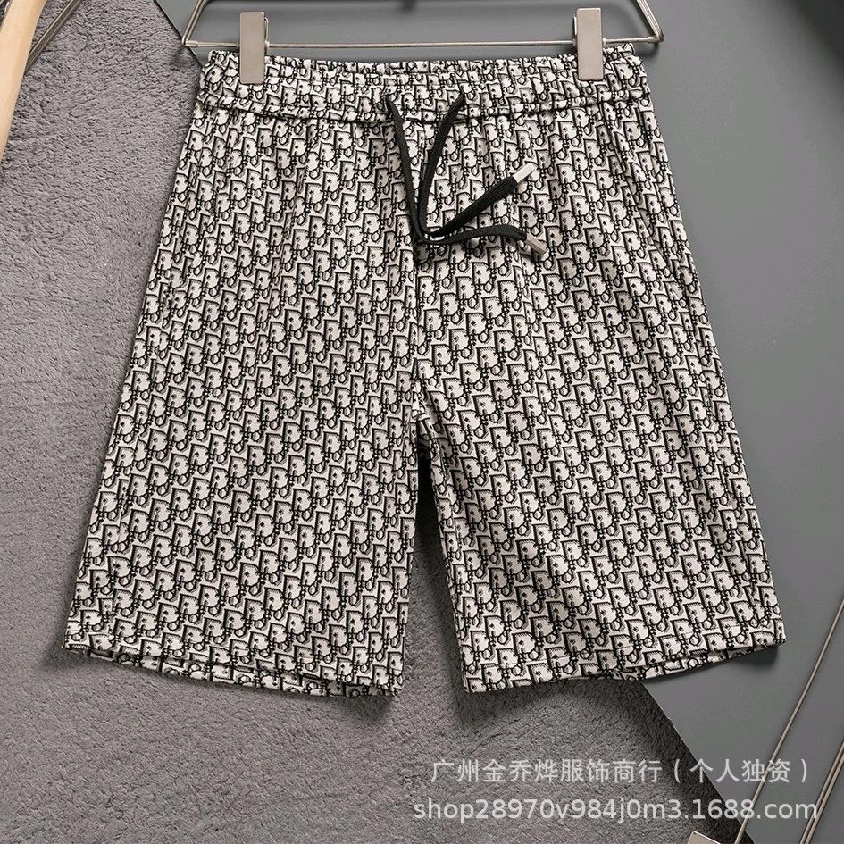 Dior Shorts Logo-Print Drawstring — Style 21
