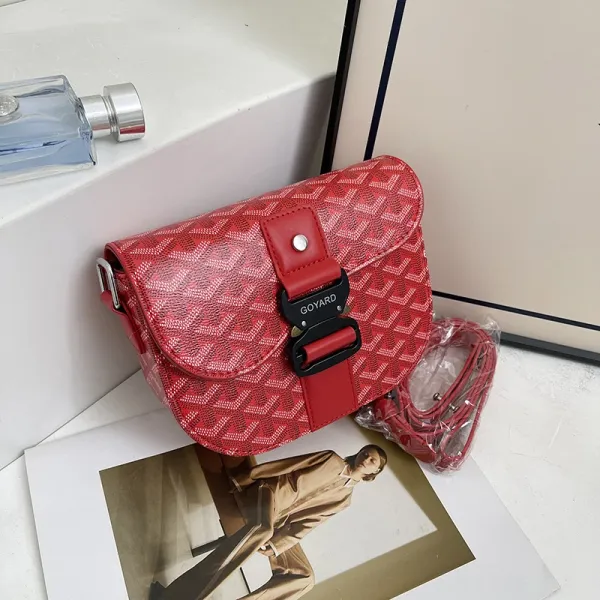 Goyard Saint Louis Mini Crossbody Bag Red - 1