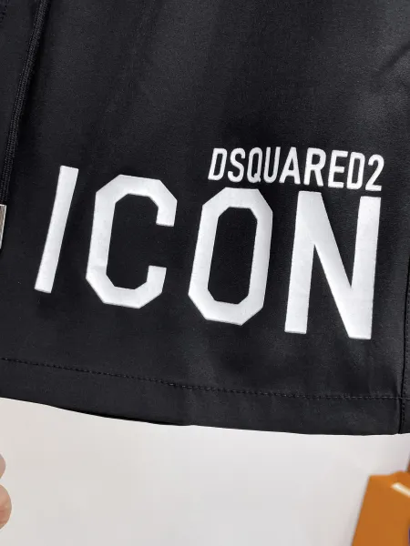 Dsquared2 Icon Print Blue Swim Shorts - 16