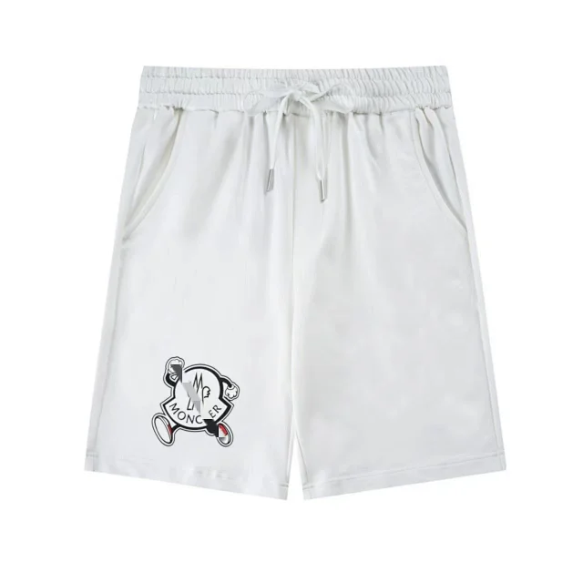 Moncler Shorts Drawstring logo-print product detail image 8