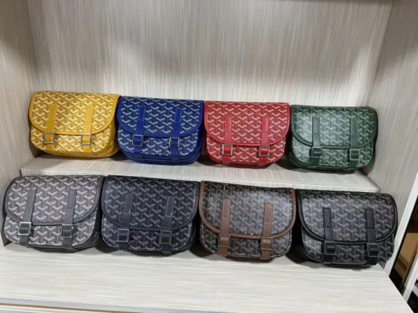 Goyard Saint Louis PM Black and White Monogram Crossbody Bag - 3