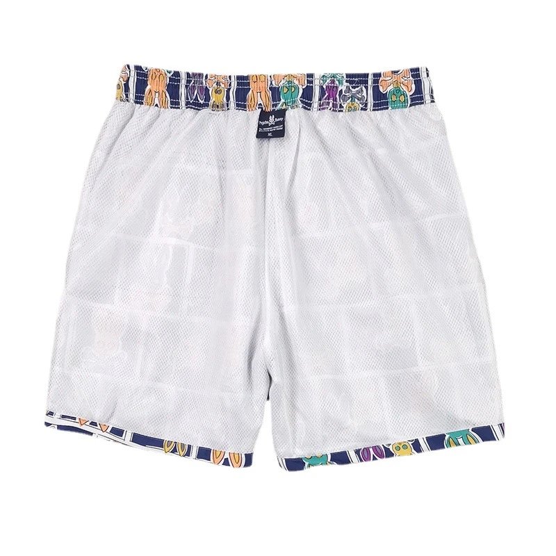 Psycho Bunny Swimwear Patterned drawstring swim shorts image 4