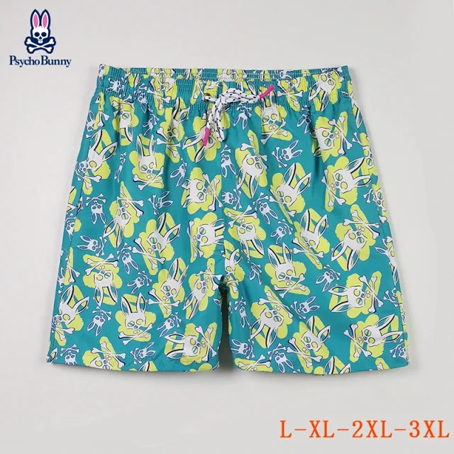 Psycho Bunny Swimwear Patterned drawstring swim shorts product detail image 12