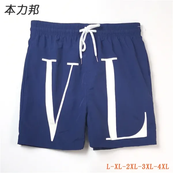 Versace VLTN Logo Swim Shorts Red Swimwear - 15