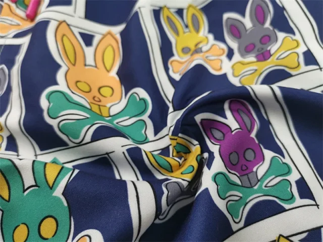 Psycho Bunny Swimwear Patterned drawstring swim shorts product detail image 21