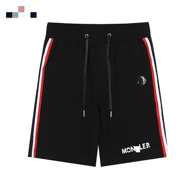 Moncler Shorts Drawstring logo-print product detail image 5