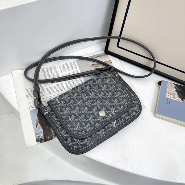 Goyard Saint Louis Mini Crossbody Bag Gray - 1