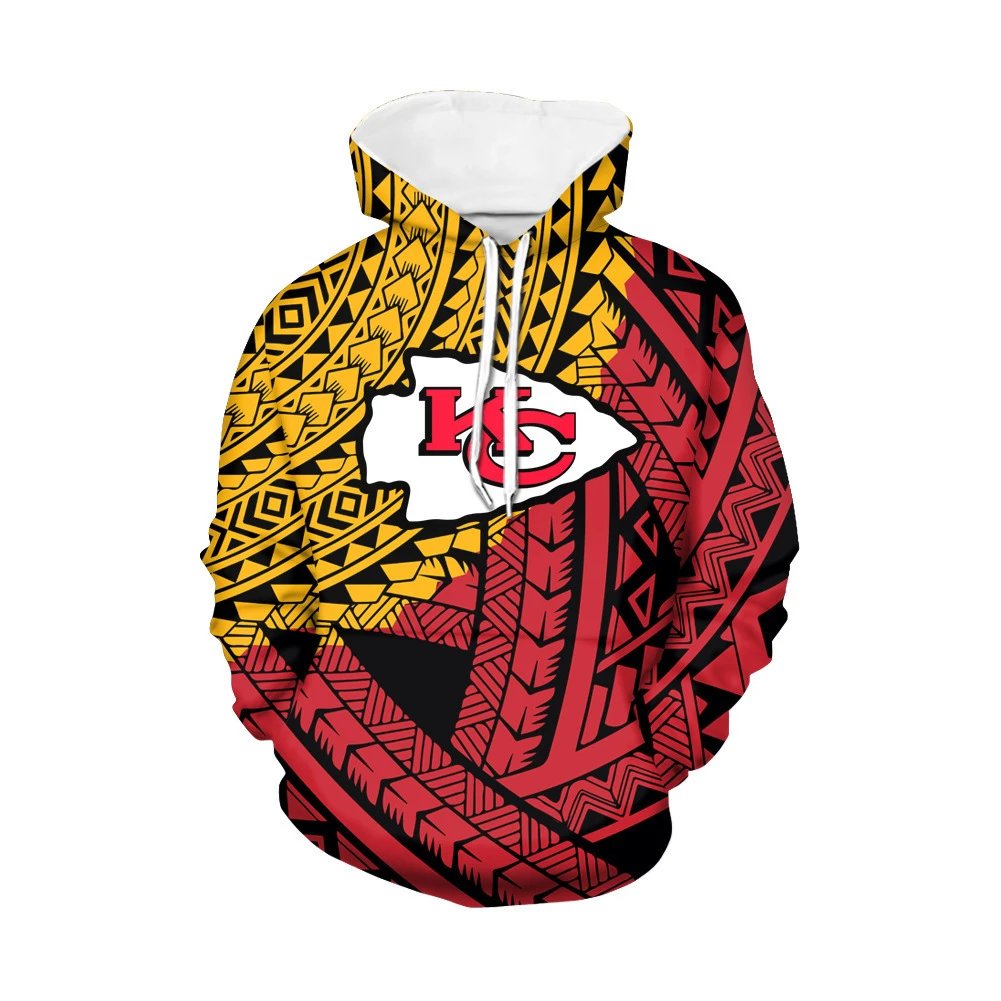 Design Seattle Seahawks Tribal Print Hoodie Multicolor Hoodie - 30
