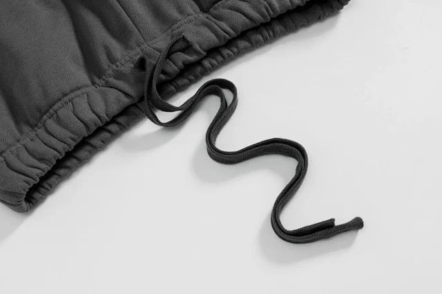 Fear of God Trousers Essentials Logo Print Wide-Leg Sweatpants product detail image 8