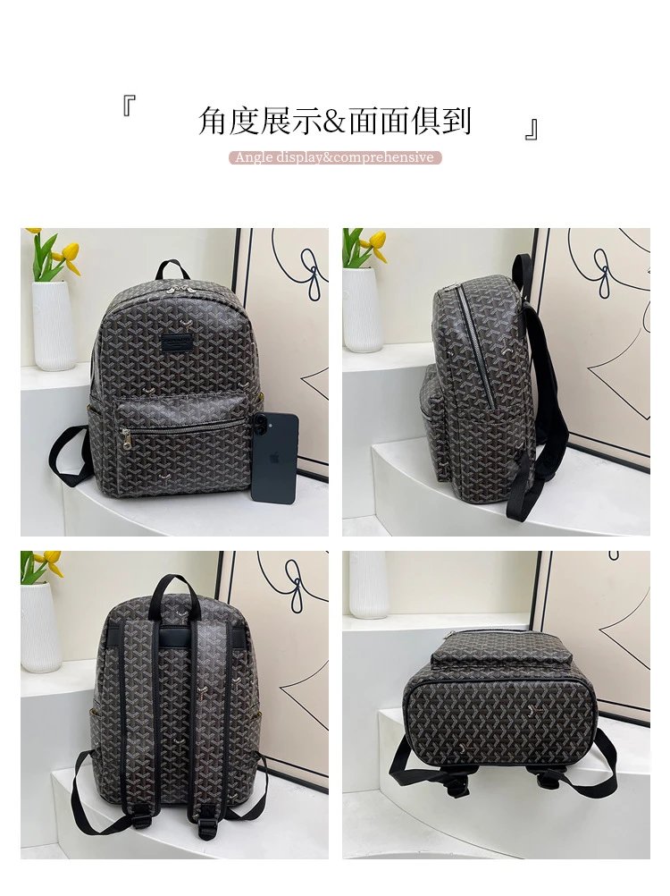 Goyard Saint Louis Mini Backpack Gray - 5