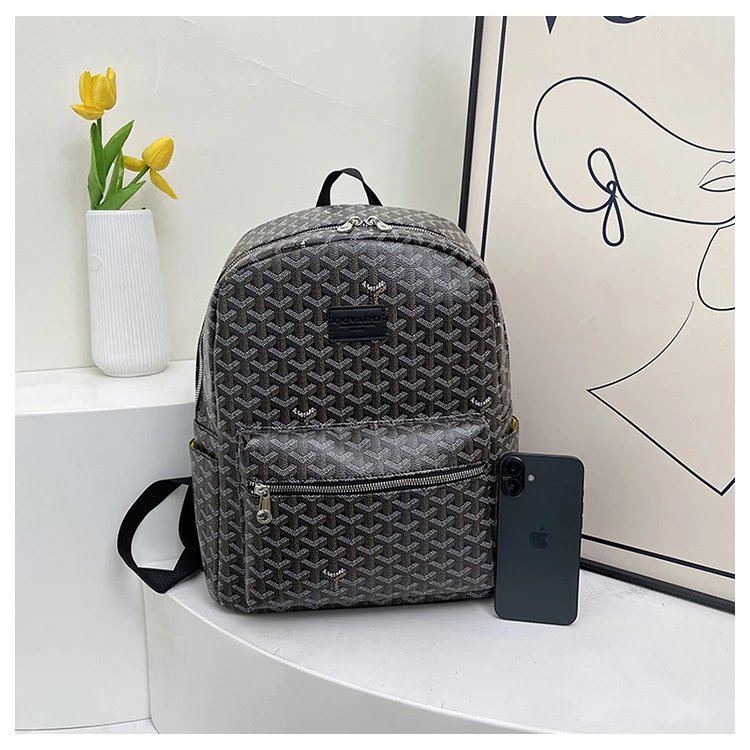 Goyard Saint Louis Mini Backpack Gray - 13