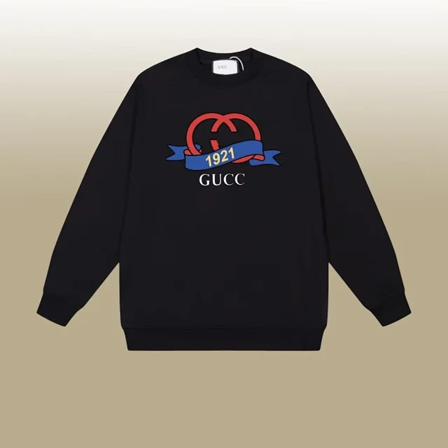 Unbranded Hoodies & Sweatshirts Crewneck sweatshirt with GUCC text print product detail image 10