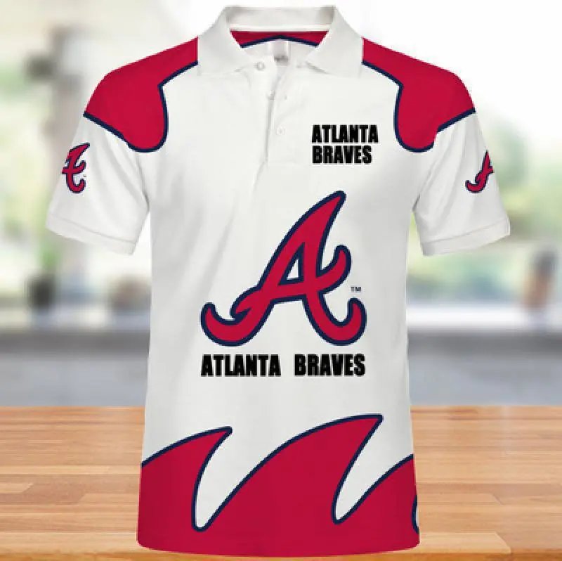 MLB Arizona Diamondbacks MLB Team Polo White Red Polo Shirt - 91
